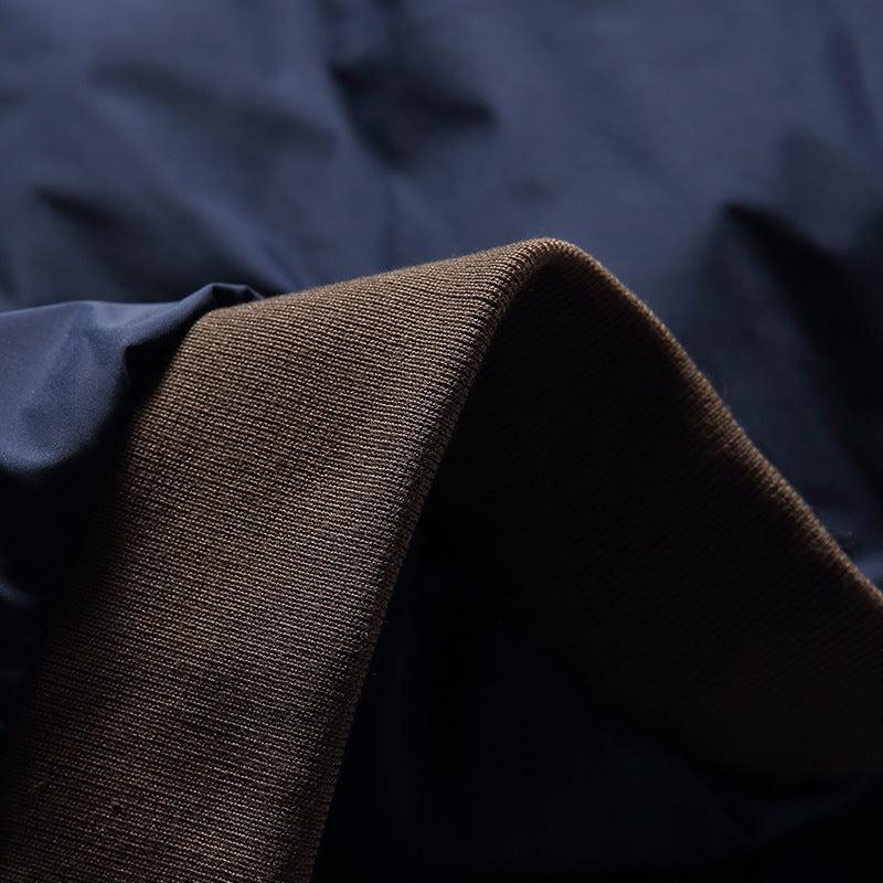 Retro Stand-up Collar Cotton-padded Clothes Men