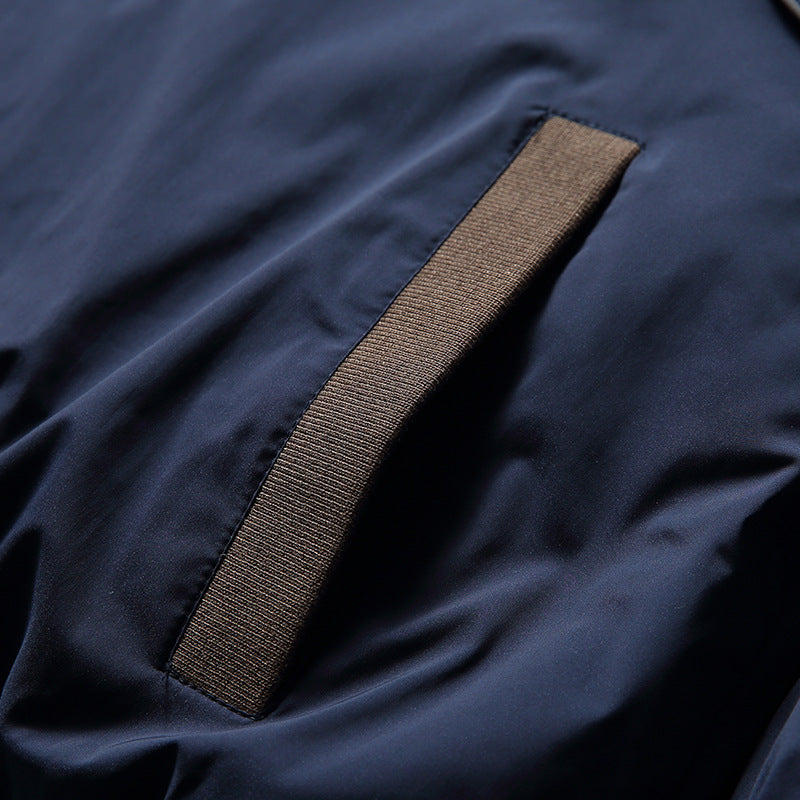 Retro Stand-up Collar Cotton-padded Clothes Men