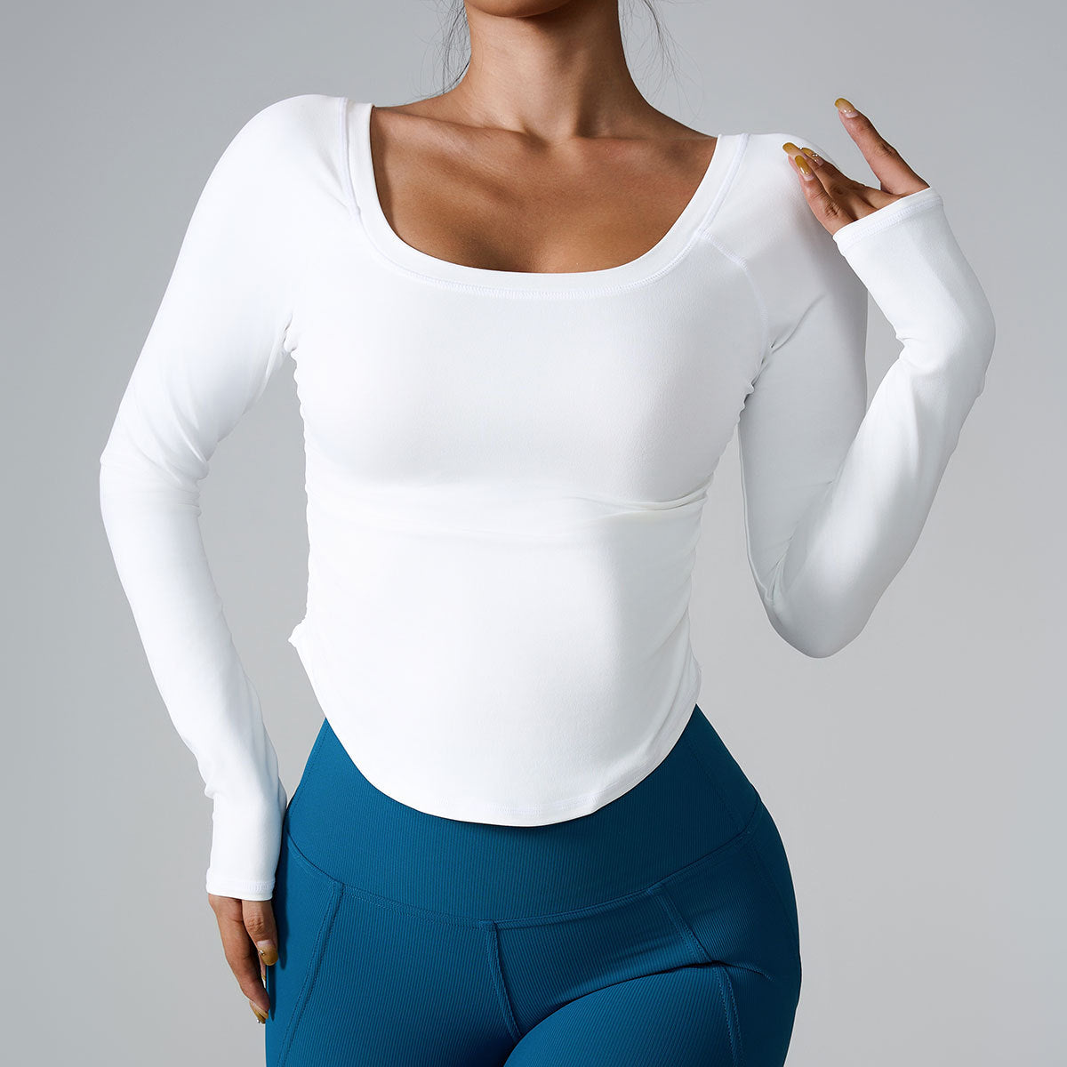 Sports Long Sleeve Skinny Workout Clothes Women