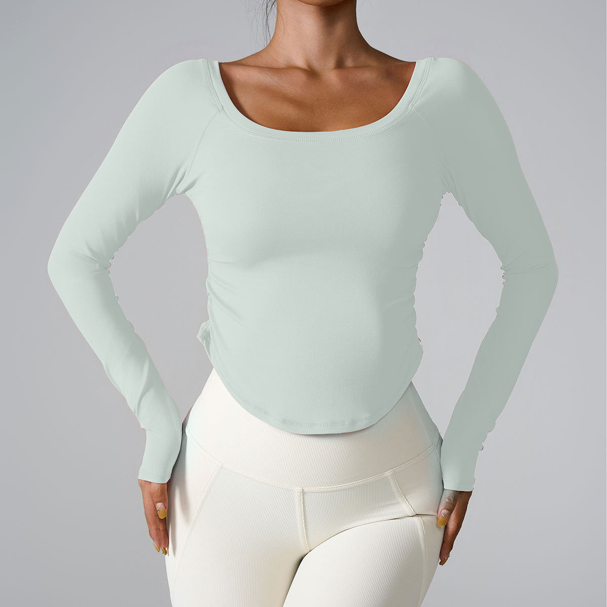 Sports Long Sleeve Skinny Workout Clothes Women