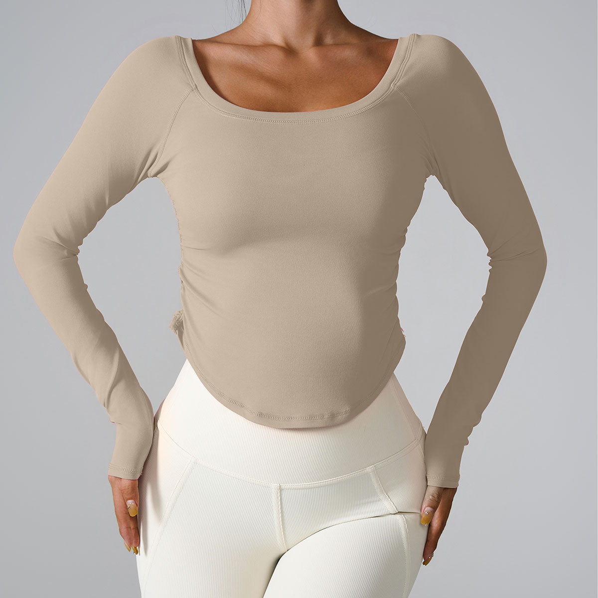 Sports Long Sleeve Skinny Workout Clothes Women