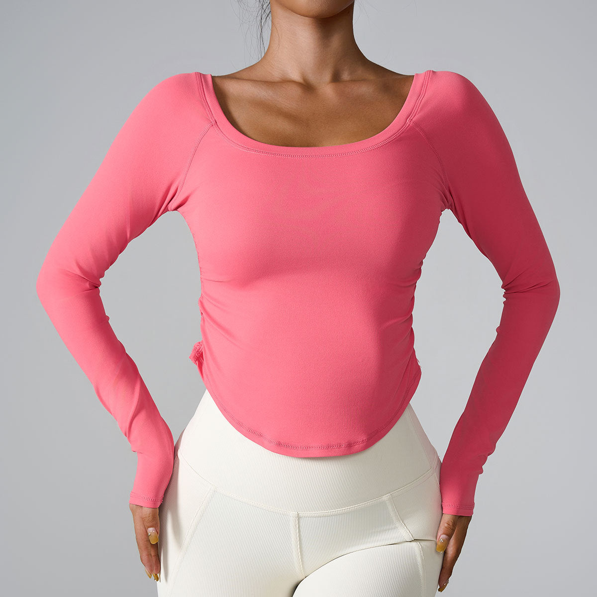 Sports Long Sleeve Skinny Workout Clothes Women