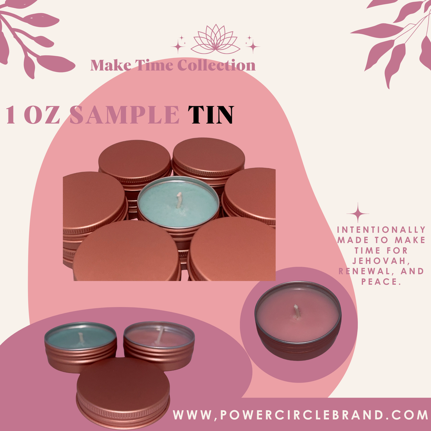 Make Time Collection - 1oz Sample Candle